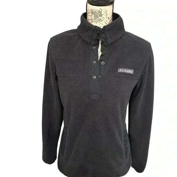 COLUMBIA Fleece Pullover 🖤 - Picture 3 of 8